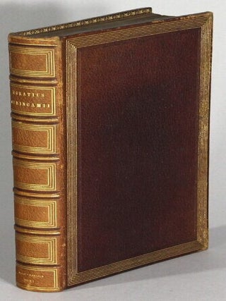 Item #70447 Q. Horatii Flacci poëmata. Ex antiquis Codd. & certis observationibus emendavit,...
