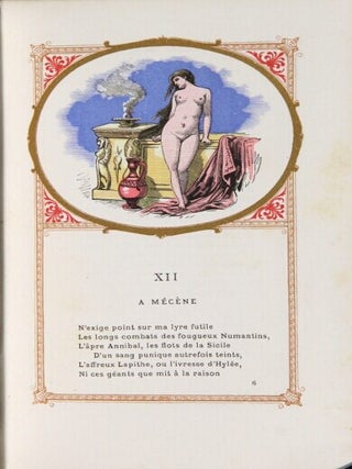 Odes et épodes, Chant Séculaire. Traduction nouvelle par le comte de Séguier, gravures de Méaulle d'après les aquarelles de Meyeré
