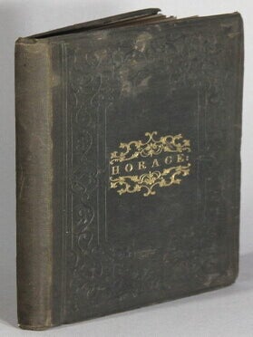 Item #70590 Horace: odes, epodes, and Carmen Saeculare. G. J. Whyte-Melville, Esq
