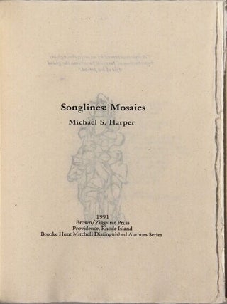 Songlines: mosaics