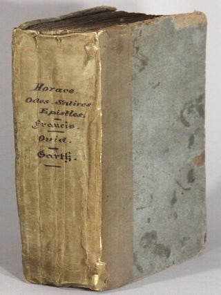 Item #70878 The works of Horace, translated by Francis, consisting of his odes, satires,...