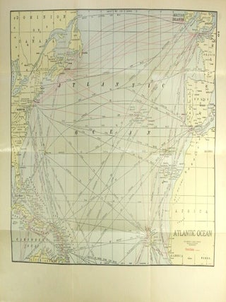 Cram's map of the Atlantic Ocean