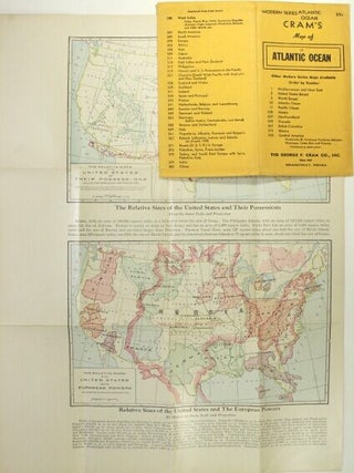 Cram's map of the Atlantic Ocean