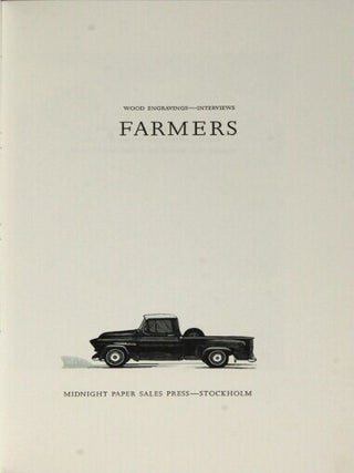 Farmers. Wood engravings - Interviews
