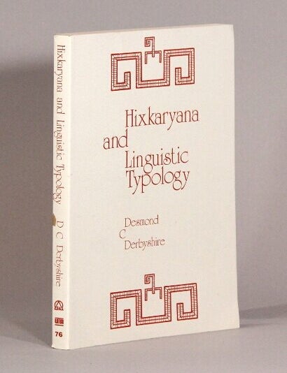 Item #72749 Hixkaryana and linguistic typology. Desmond C. Derbyshire.