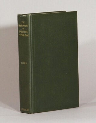 Item #72854 The development of Palestine exploration. Being the Ely lectures for 1903. Frederick...