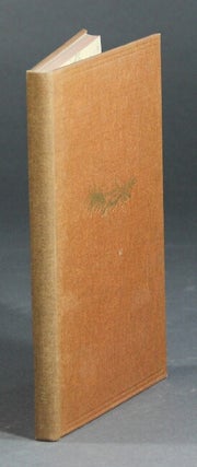 Item #7316 A trip from New York to the Falls of St. Anthony in 1845. Edited by Stanley Pargellis...