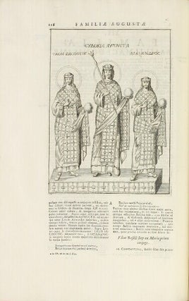 Historia Byzantina duplici commentario illustrata. Prior familias ac stemmata imperatorum Constantinopolitanorum, cum eorundem Augustorum nomismatibus, & aliquot iconibus; praeterea familias Dalmaticas & Turcicas complectitur: alter descriptionem urbis Constantinopolitanae, qualis extitit sub imperatoribus Christianis
