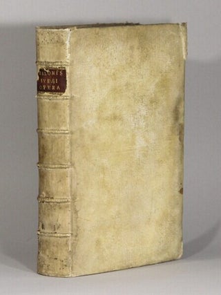 Item #73504 Philōnos Ioudaiou syngrammata: Philonis Judaei, omnia qua︠e︡ extant opera. Ex...