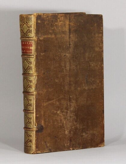Item #73512 Libaniou Sophistou Epistolai. = Libanii sophistae Epistolae. Quas nunc primum maximam partem e variis codicibus, manu exaratis, edidit, Latine convertit & notis illustravit Joannes Christophorus Wolfius. Accedunt in calce ejusdem Libanii epistolae a Francisco Zambicario olim conversae. Libanius.