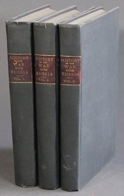 Item #7858 The history of the war with Russia: giving full details of the operations of the allied armies. HENRY TYRRELL.