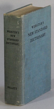 Item #9346 Webster's new standard dictionary of the English language... Compiled and edited by E....