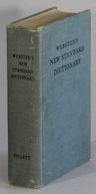 Item #9346 Webster's new standard dictionary of the English language... Compiled and edited by E. T. Roe.